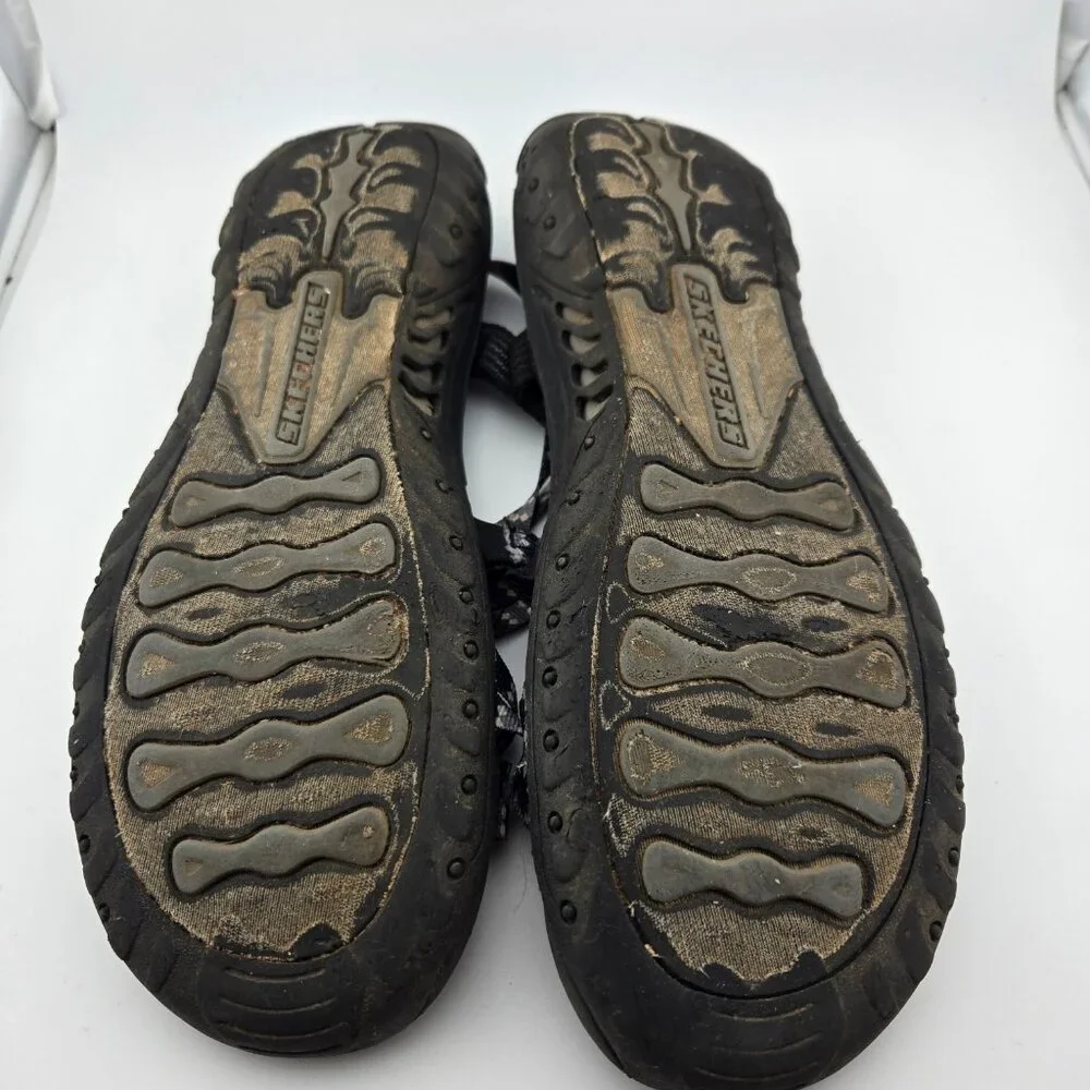 🌿 Skechers Boho Woven Outdoor Hiking Sandals | Women’s Size 11 (Measured) | Wat